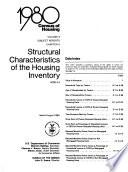 1980 Census of Housing