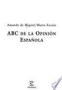ABC de la opinión española