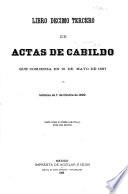 Actas de Cabildo del Ayuntamiento constitucional de México