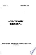 Agronomía tropical