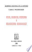 Agua, silencio, memoria y Felisberto Hernández