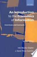 An Introduction to the Economics of Information