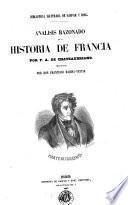 Analisis razonado de la historia de Francia