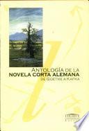 Antología de la novela corta alemana