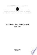 Anuario de educacion