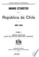 Anuario estadístico de la República de Chile