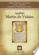 Apellido Martín de Vidales