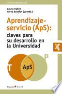 Aprendizaje-servicio (ApS): claves para su desarrollo en la universidad