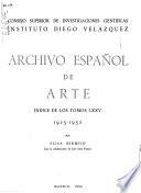 Archivo español de arte