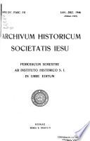 Archivum Historicum Societatis Iesu
