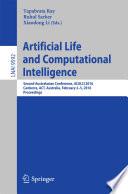Artificial Life and Computational Intelligence
