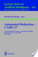 Automated Deduction - CADE-17