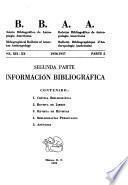 Bibliographical bulletin of American anthropology