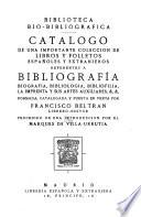 Biblioteca bio-bibliografica