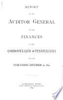 Biennial Report of the Auditor General of the Commonwealth of Pennsylvania for the Two Years Ending May 31 ...