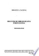 Boletim de bibliografia portuguesa