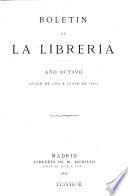 Boletin de la librería M. Murillo