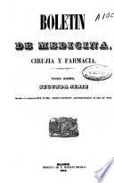 Boletín de medicina, cirugía y farmacia