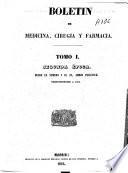 Boletín de medicina, cirugía y farmacia