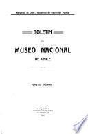 Boletín del Museo Nacional de Chile