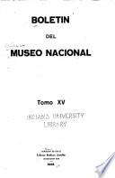 Boletín del Museo Nacional