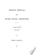 Boletín del Museo Social Argentino