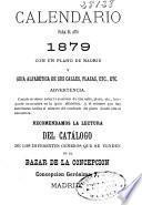 Calendario para el año 1879