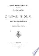 Catálogo de los expositores de España