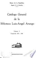 Catálogo general de la Biblioteca Luis-Angel Arango