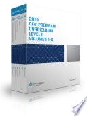 CFA Program Curriculum 2019 Level II Volumes 1-6 Box Set