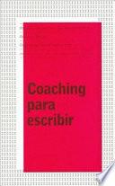 Coaching para escribir