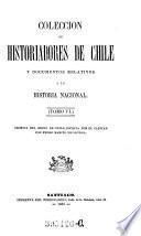 Colección de historiadores de Chile y documentos relativos a la historia nacional