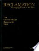 Colorado River Documents 2008 (Hardcover Book and Autoloading DVD)