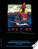 COLT '89
