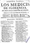 Comedia famosa: Los Medicis de Florencia