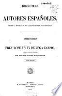 Comedias escogidas de Frey Lope Félix de Vega Carpio