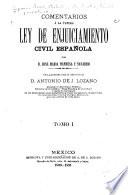 Comentarios á la última ley de enjuiciamiento civil español