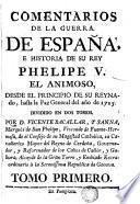Comentarios de la Guerra de España, 1