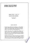 Community Profile--spring 1973: Westlake Village, California