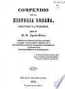 Compendio de la historia romana, politica y literaria