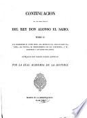 Continuación de las obras del Rey Don Alonso el Sabio