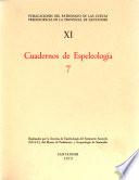 Cuadernos de espeleología