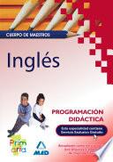 Cuerpo de Maestros. Programación Didáctica. Inglés.e-book.