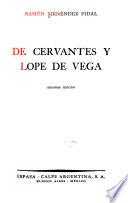 De Cervantes y Lope de Vega