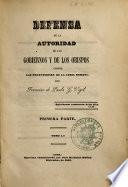 Defensa de la autoridad de los gobiernos