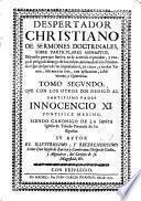 Despertador christiano de sermones doctrinales...