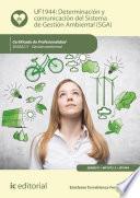 Determinación y comunicación del Sistema de Gestión Ambiental (SGA). SEAG0211