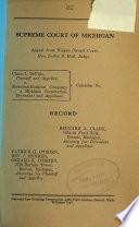 DeVitis v. Newcomb-Endicott Co., 264 MICH 1 (1933)