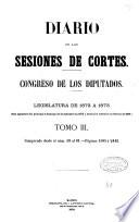 Diario de las sesiones de Cortes: a Legis. 1839 (2 vs.)