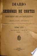 Diario de las sesiones de Cortes